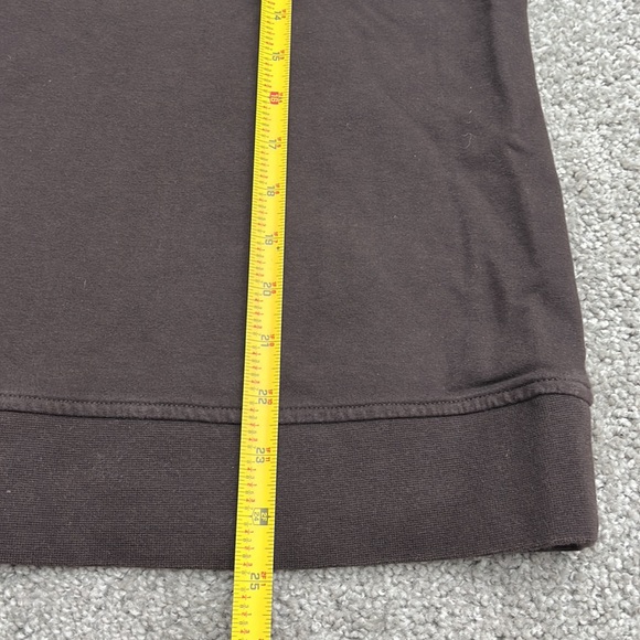 Architect Brown Knit Zip Up Hoodie Sweatshirt Jacket Women’s Plus 1X - Picture 5 of 6